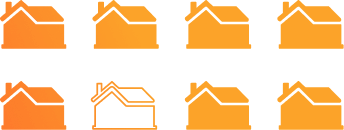 A graphic of one in eight households being food insecure